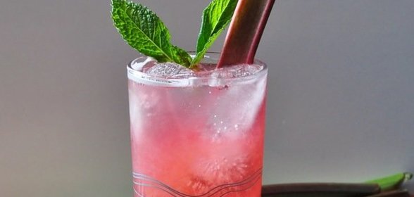 Морс из ревеня