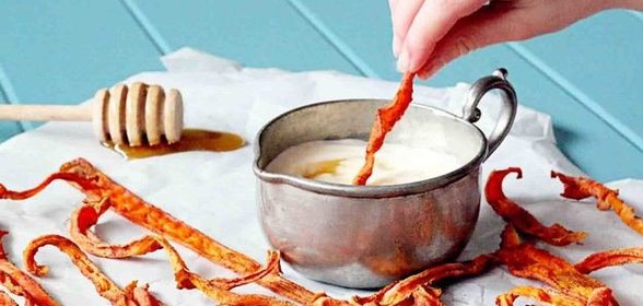 Морковные чипсы