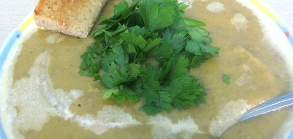 Фасолевый крем-суп