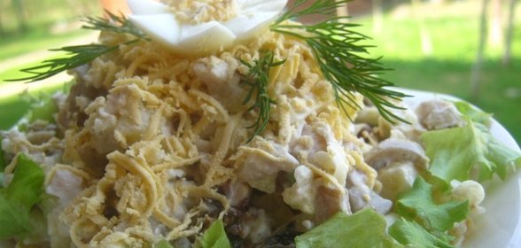 Салат Черная жемчужина