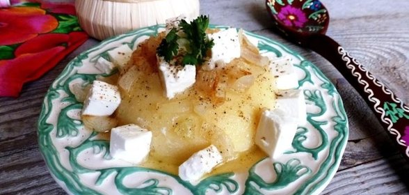 Овощное рагу с сыром