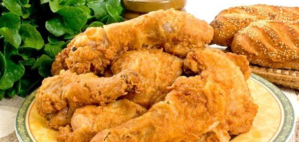 Хрустящие куриные бедрышки