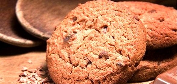 Шоколадное имбирное печенье