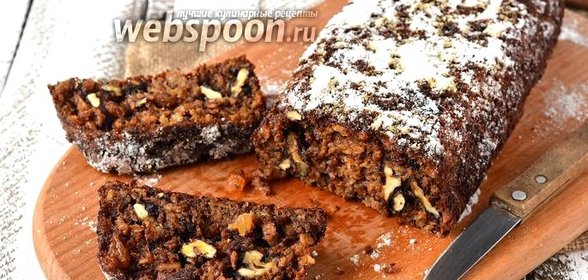 Банановый кекс с изюмом