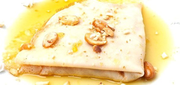 Блинчики с медом или сахаром