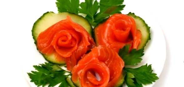 Соленая форель