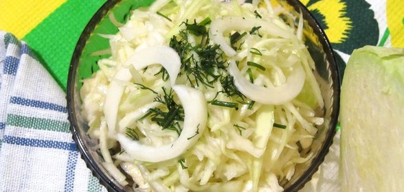 Капустный салат классический