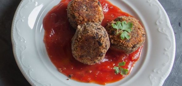 Фасолевые котлетки