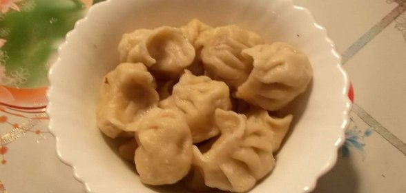 Вареники с картофелем и кроликом