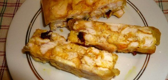 Куриная грудка в желе