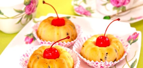 Кексы с ряженкой