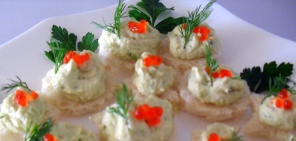 Праздничные канапе Зажигаю звезды для тебя