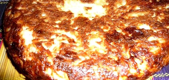 Картофельная запеканка с творогом