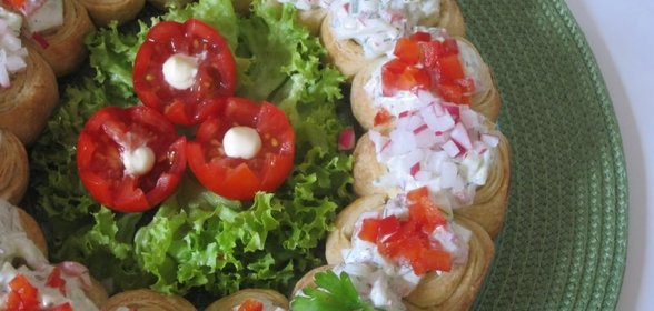 Закуска Праздничный венок