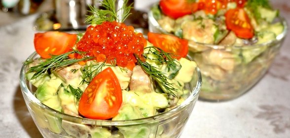 Cалат новогодний Царский