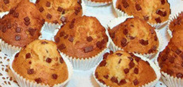 Маффины классические (с кусочками шоколада) dr. oetker