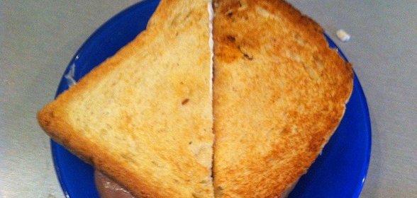 Сэндвич с семгой и курицей