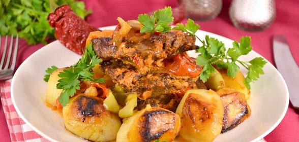 Острая говядина Джинга с овощами для настоящих матадоров