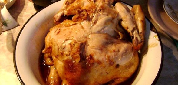 Курочка запеченная