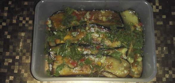 Маринованные баклажаны