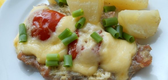 Свинина по-купечески с картофелем
