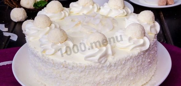 Торт Рафаэлло