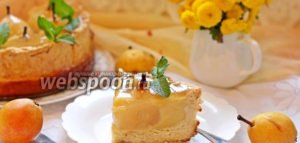 Пирог с грушей от Джулии Чайлд