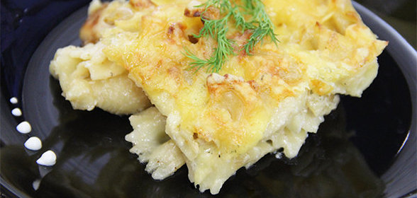 Макароны с сыром
