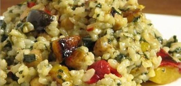 Ком ранг чай – рис с овощами