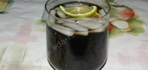 Коктейль виски с колой