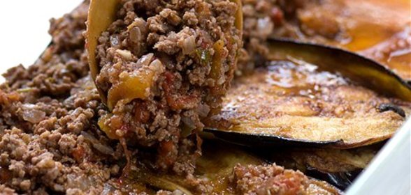 Баклажаны с мясом