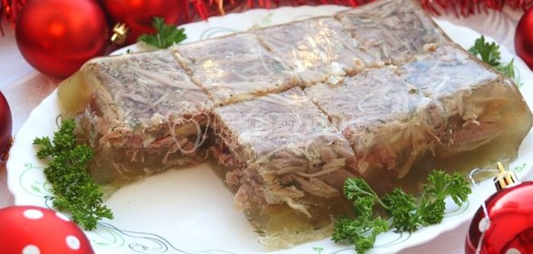 Холодец из свиной рульки