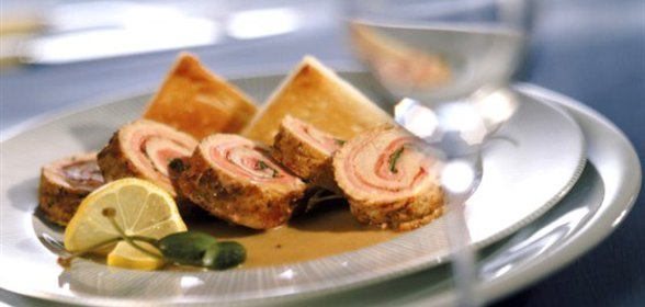 Пьяные рулеты из оленины