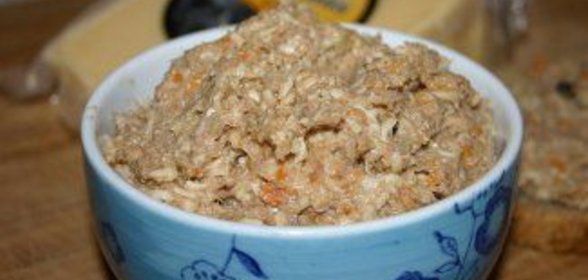 Cырно-мясной паштет