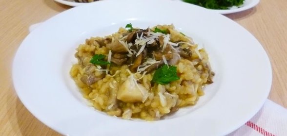 Грибное ризотто