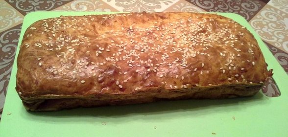 Сырный кекс