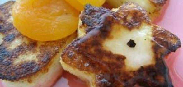 Манные котлетки в киселе