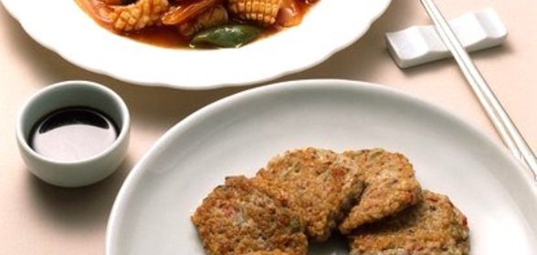 Печеночные блинчики с овощами