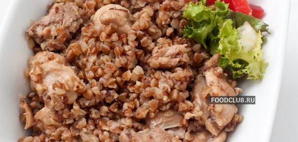 Курица с гречкой в мультиварке
