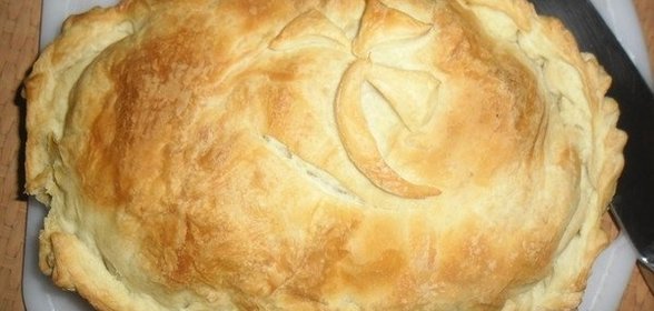 Пирог кефирный