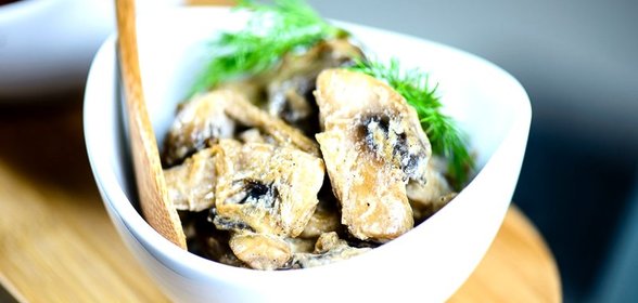 Зонтики со сметаной