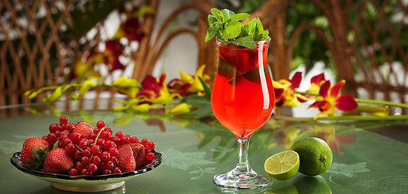 Клубничный лимонад