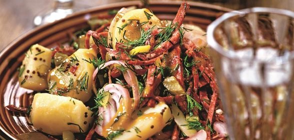 Немецкий картофельный салат
