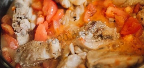Классическое чахохбили из курицы