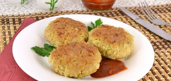 Овсяные котлеты с мясным вкусом