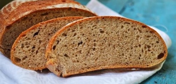 Хлеб пшеничный на ржано-пшеничной закваске (ночная выстойка в холоде)