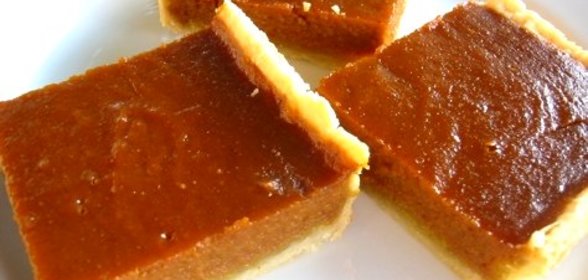 Пирог с карамелью