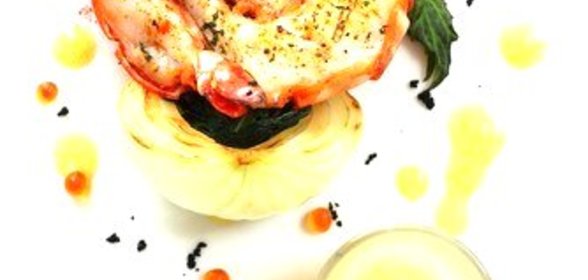 Чесночные креветки с прованским майонезом