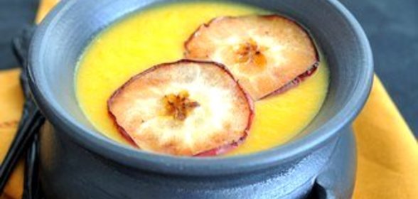 Яблочный крем-суп с карри
