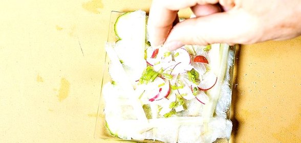 Тирадито из сибаса